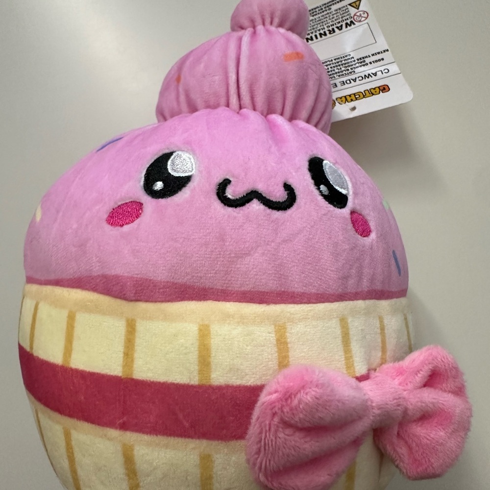 Pink Cupcake Plush Toy
